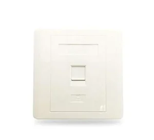 Network Faceplate 86*86 1 port