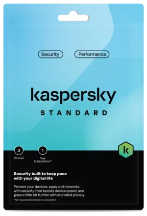 Kaspersky Standard 3 Devices - 1 Year