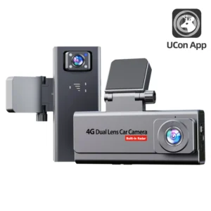 Dash Cam Front and Rear 4K+1080P