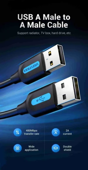 Vention COJBF USB-A Connectivity Cable