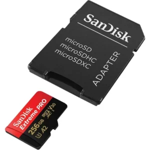 SanDisk Extreme microSDXC™ UHS-I CARD Up to 190MB/s - 256GB