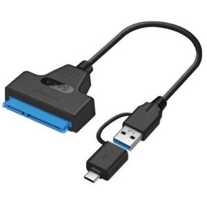 3.0 USB + Type C to SATA Cable