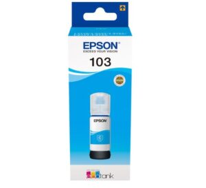 Epson 103 Cyan Ink Bottle – 65ml (C13T00S24A)