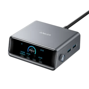 Anker Prime 250W GaN Desktop Charger 6 Ports Silver