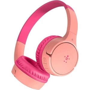 Belkin AUD002BTPK SoundForm Mini On-Ear Headphones Pink