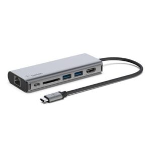 Belkin Connect Pro Thunderbolt 4 Dock Grey