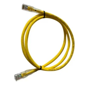 D-Link 1M Cat6A 10G UTP 24 AWG PVC Round yellow Patch Cord