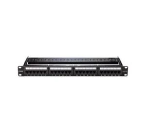 D-Link NPP-C61BLK481 48 Port Cat6 Unshielded Fully Loaded Punch Down Patch Panel