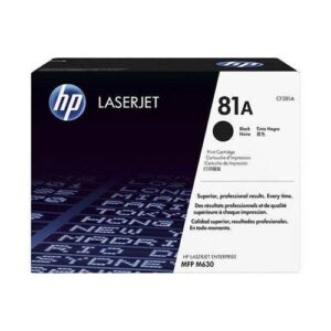HP 81A Black Original LaserJet Toner Cartridge