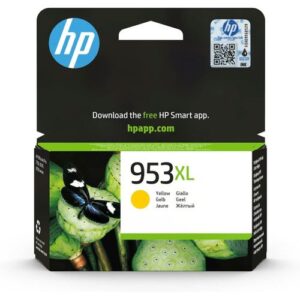 HP 953XL High Yield Yellow Original Ink Cartridge - F6U18AE