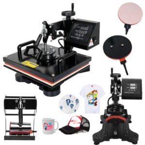 Heat press 5 in 1 machine