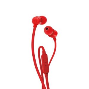 JBL Tune 110 Red Earphones