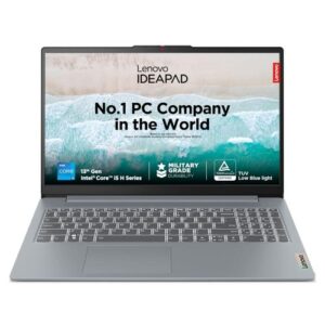 Lenovo IdeaPad Slim 3 15IRU8 Intel Core i3, 8GB RAM, 256GB SSD, Privacy Shutter, 15.6" FHD Laptop (82X700DBUE)