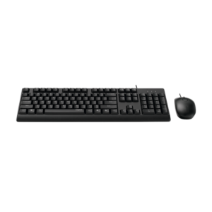 Rapoo X130 Pro Black Wired Optical Mouse & keyboard Combo