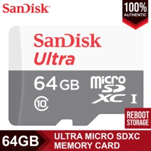 SanDisk MicroSD CLASS 10 100MBPS 64GB without Adapter