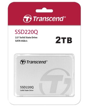 Transcend 2TB SATA SSD220Q 2.5” Internal SSD – TS2TSSD220Q