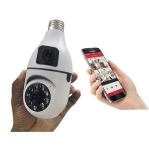 V380 Dual Lens Bulb PTZ