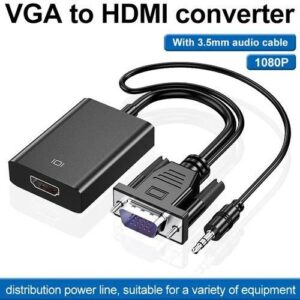 VGA to HDMI with Audio