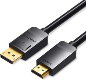 Vention DP to HDMI Cable 2M Black