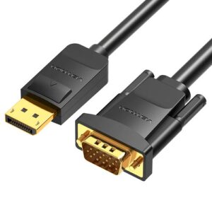 Vention DP to VGA Cable 1.5M Black