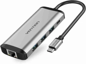 Vention CNCHB 6-in-1 USB-C Multi-Function Docking Station