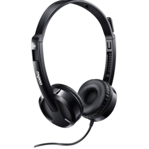 Rapoo H100 Wired Stereo Headset Black