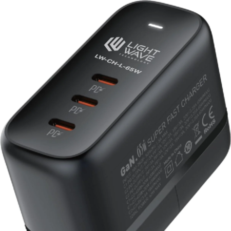 LIGHTWAVE SUPER FAST CHARGER 3 PORT65W