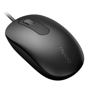 Rapoo N200 Wired Optical Mouse Black