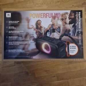 JBL PartyBox On-The-Go Essential 2 Mics Speaker
