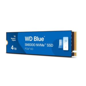 WD Blue 4TB SN5000  NVMe SSD  Gen4 PCIe M.2 2280 Up to 5500MB/s